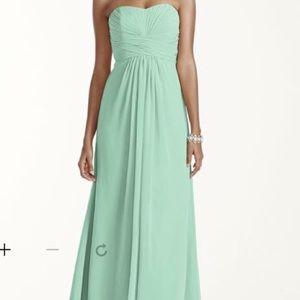 Mint bridesmaid dress